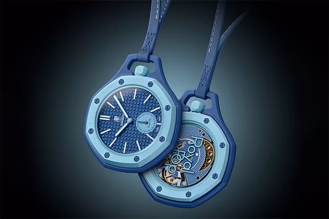 AP × Swatch Royal Pop — Blue